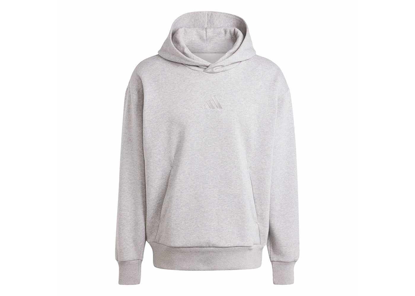 adidas All Szn Fleece Hoodie Medium Grey Heather