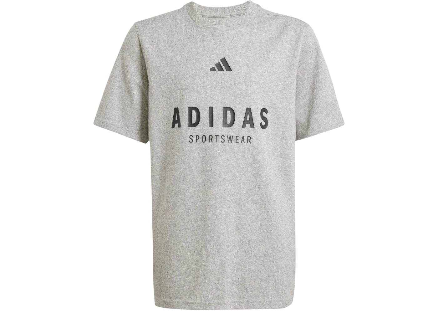 adidas All Szn Graphic Tee Medium Grey Heather/Black