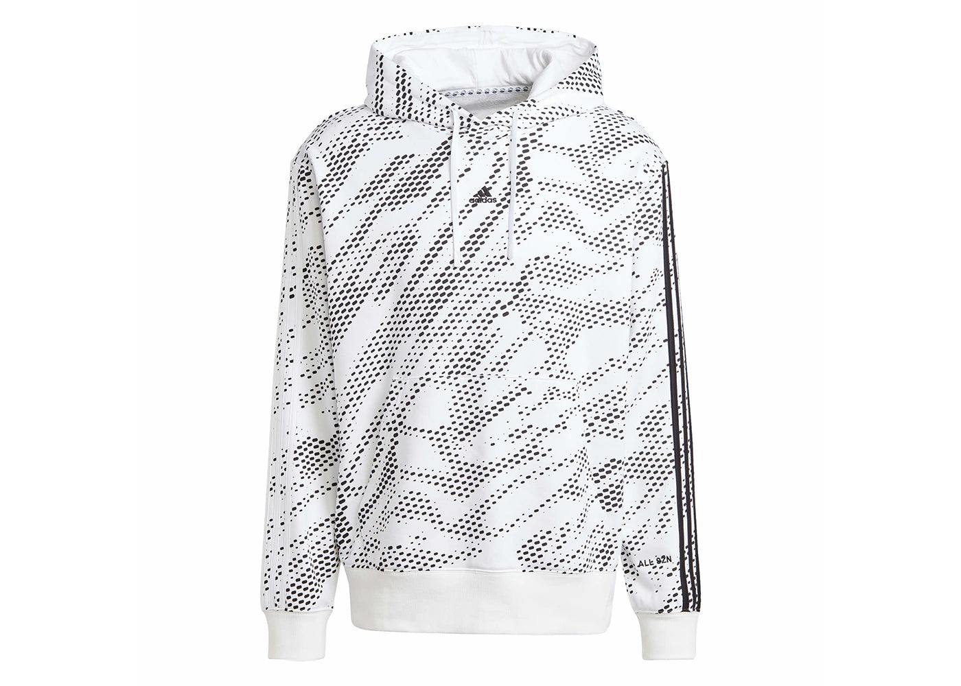 adidas All Szn Snack Attack French Terry Pullover Hoodie White