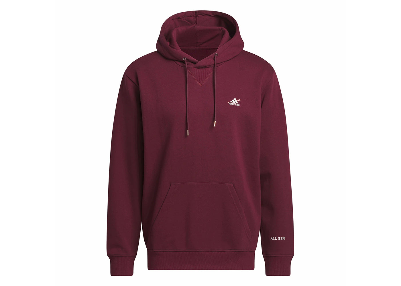 adidas All Szn Valentine's Day Pullover Hoodie Maroon