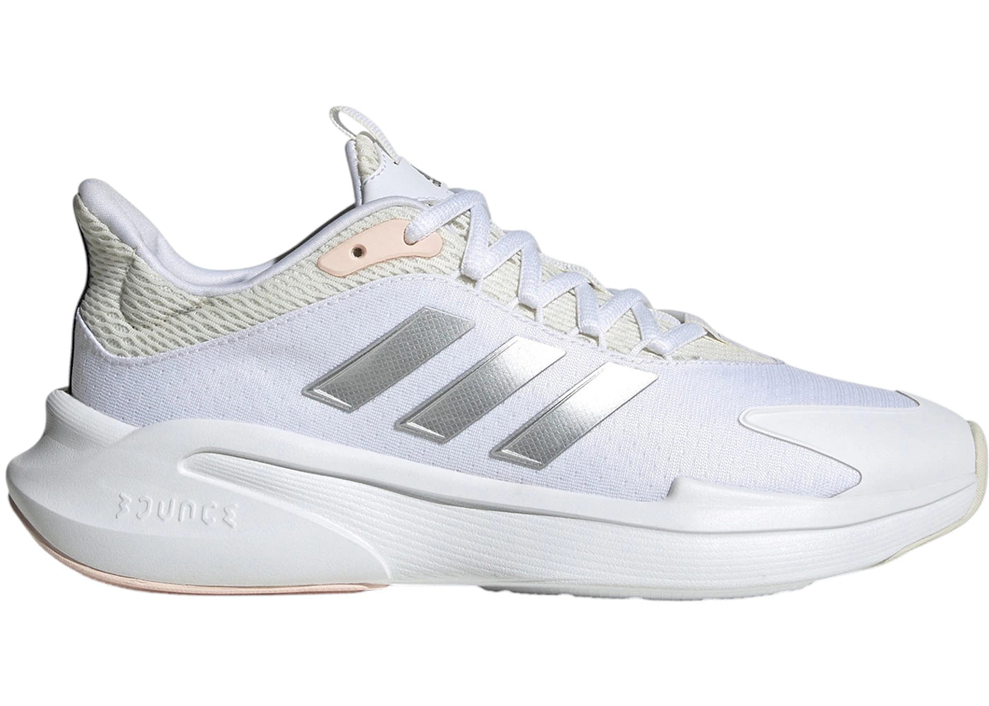 adidas Alphaedge + Cloud White Silver Metallic Wonder Quartz (Women's)