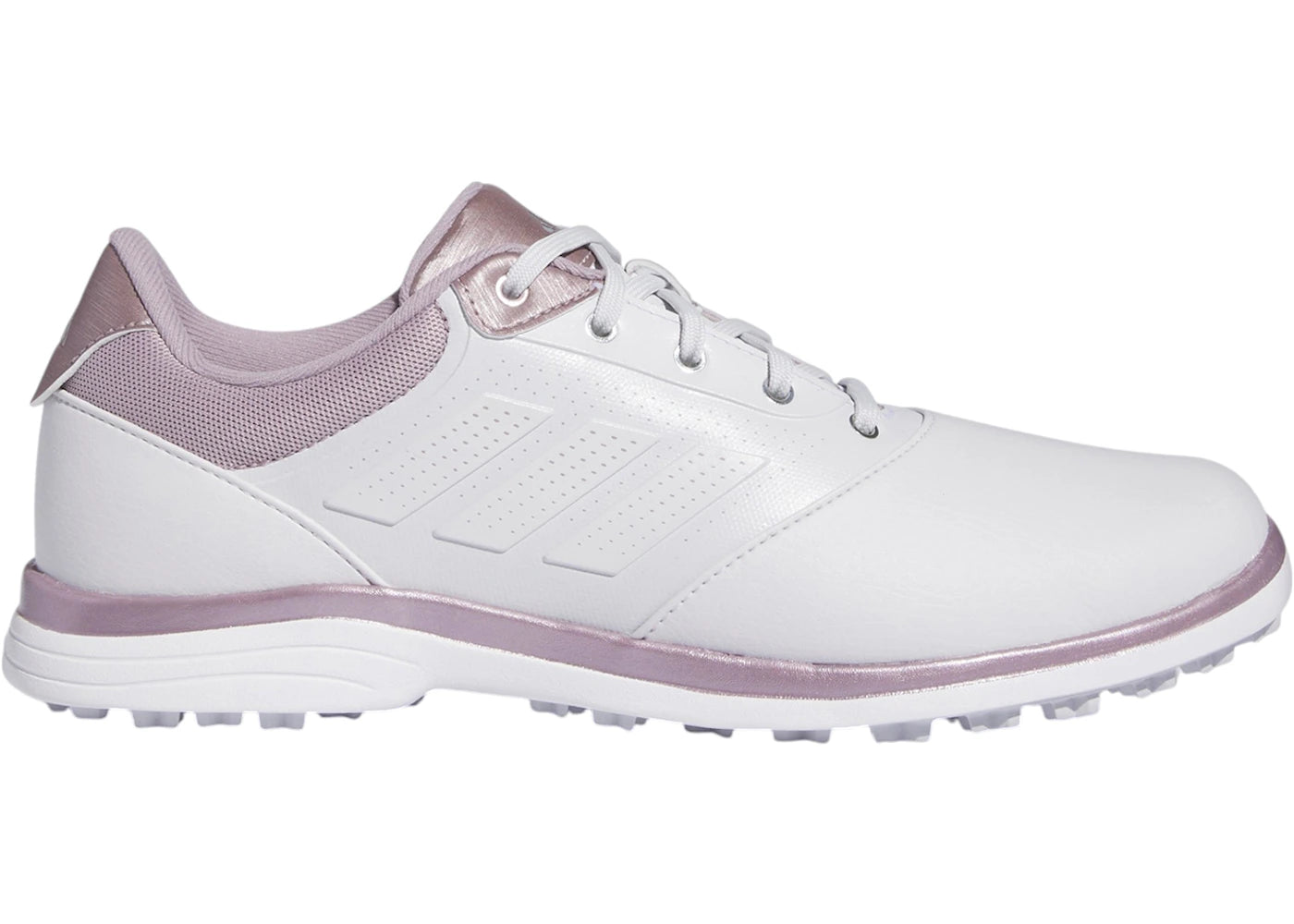 adidas Alphaflex 24 Traxion Golf Dash Grey Preloved Fig Silver Metallic (Women's)