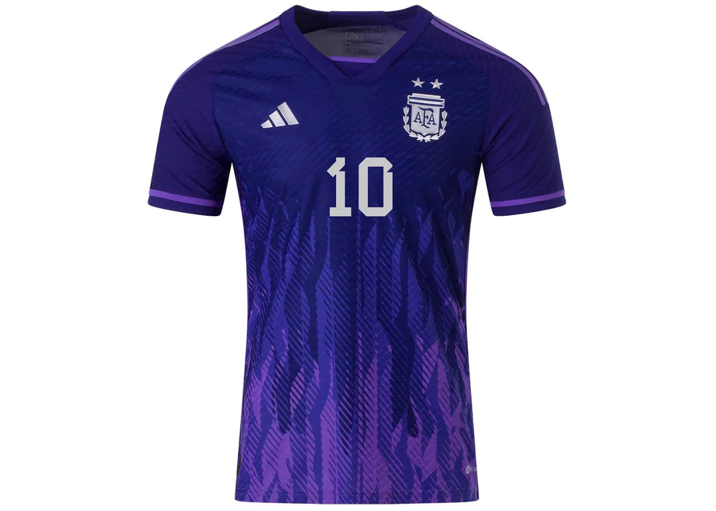 adidas Argentina 2022-23 Messi Away Jersey Legacy Indigo/Purple Rush