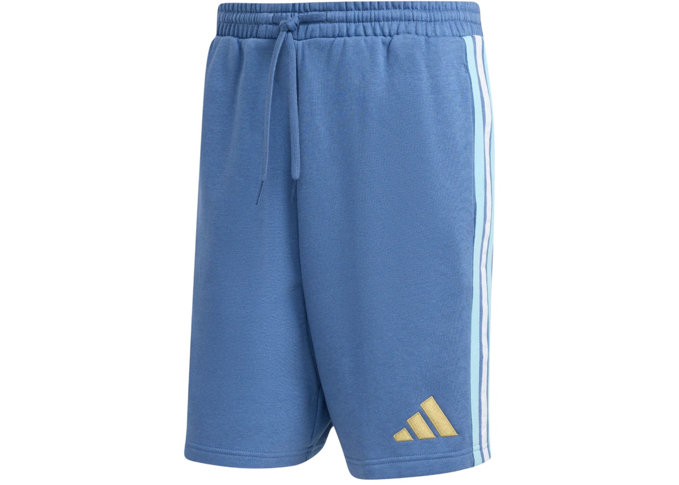 adidas Argentina DNA Fleece Shorts Crew Blue