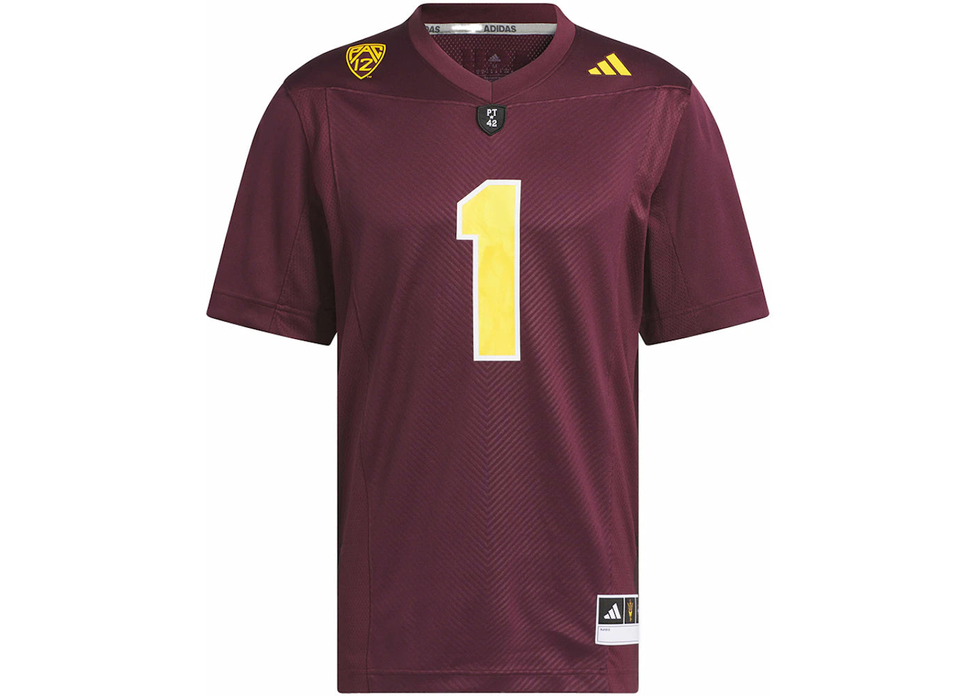 adidas Arizona State Football Off-Field Home Jersey Team Maroon