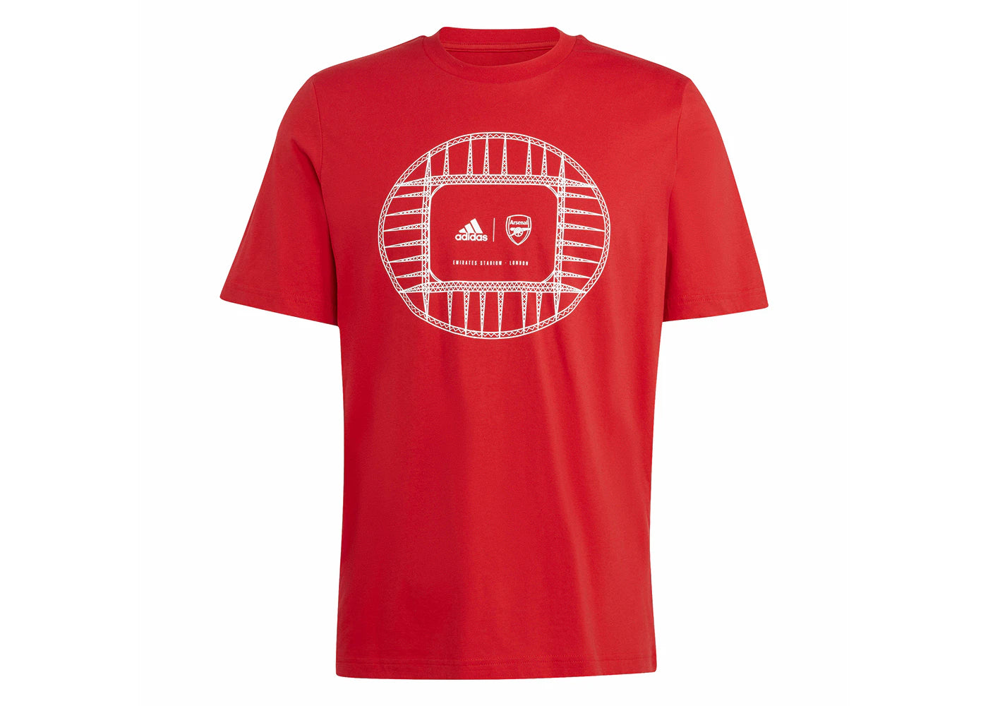 adidas Arsenal Graphic Tee Better Scarlet