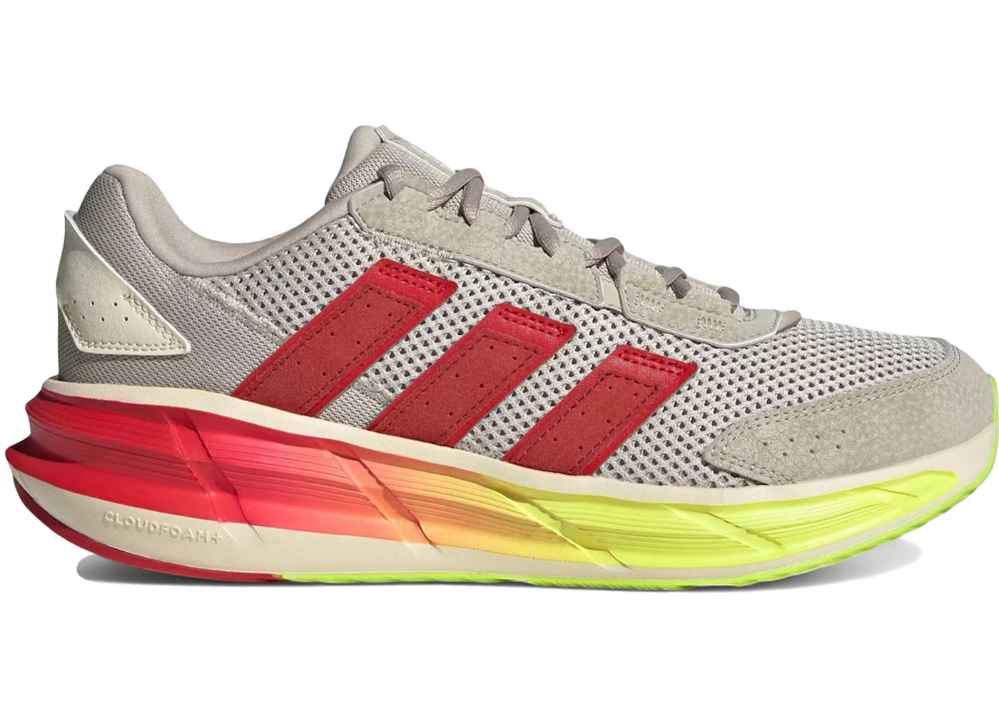 adidas Astrastar Beige Better Scarlet Lucid Lemon