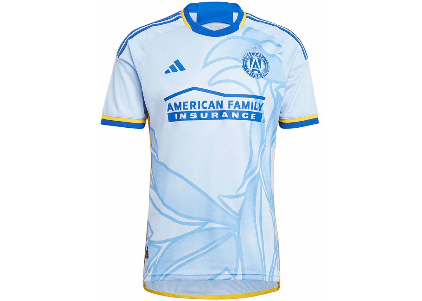 adidas Atlanta United FC 24/25 Away Authentic Jersey Glow Blue