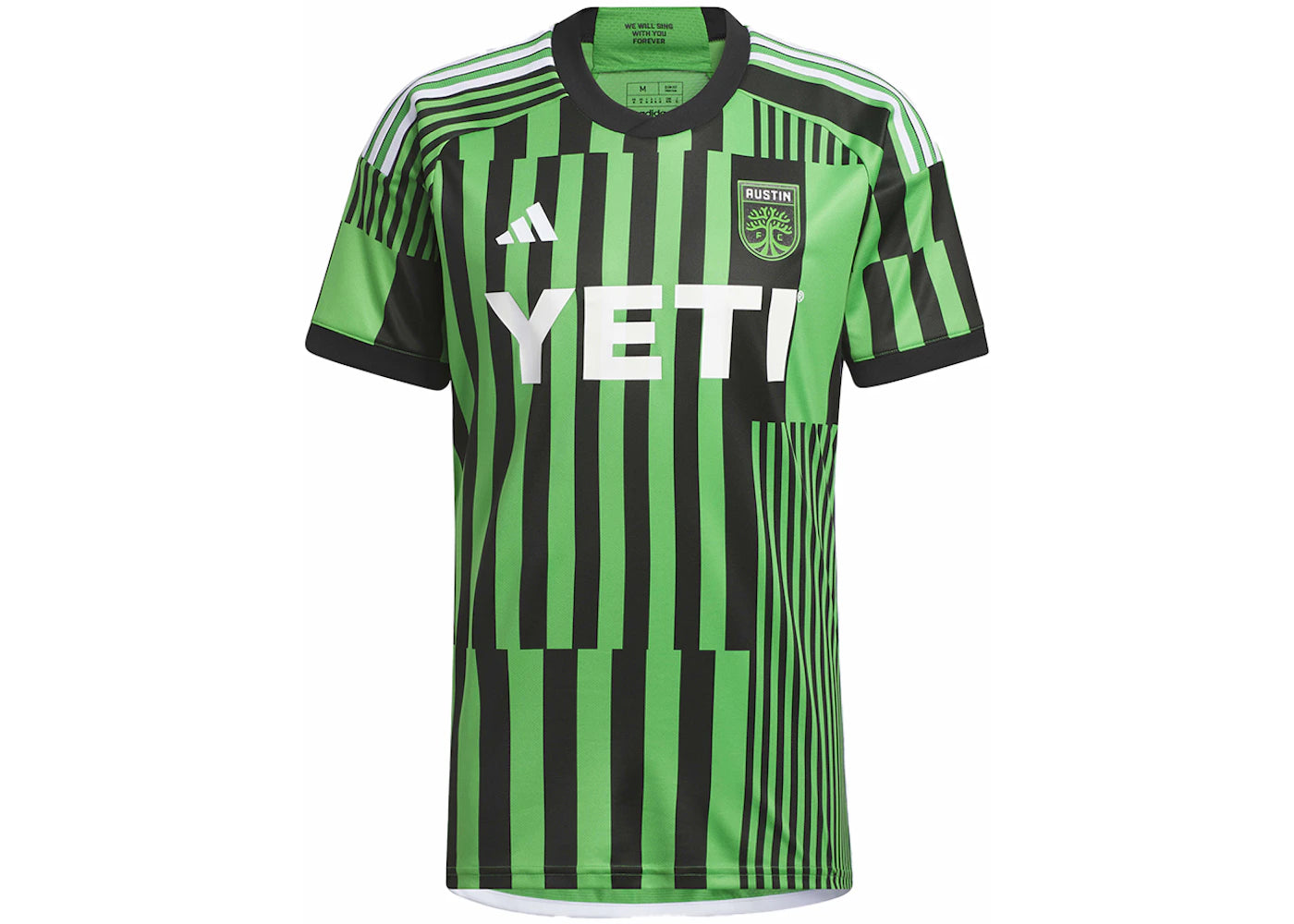 adidas Austin FC 23/24 Home Authentic Jersey Real Green/White