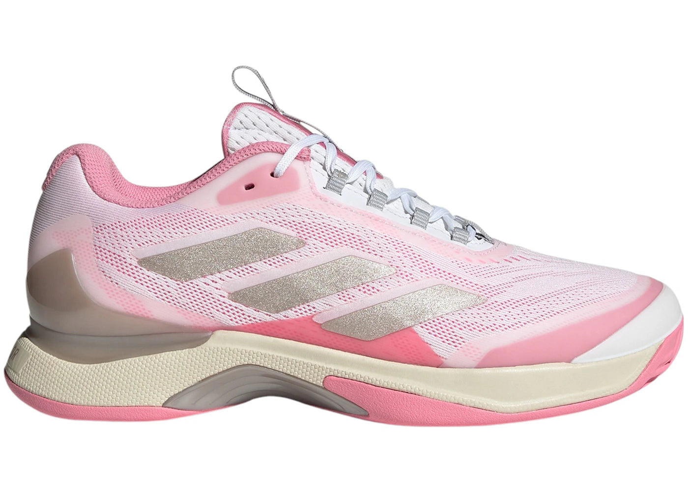 adidas Avacourt 2 Cloud White Champagne Met. Lucid Pink (Women's)