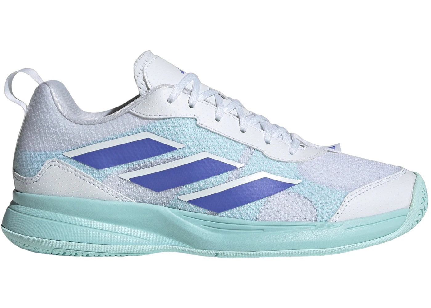 adidas Avaflash Low Cloud White Cobalt Blue Semi Flash Aqua (Women's)