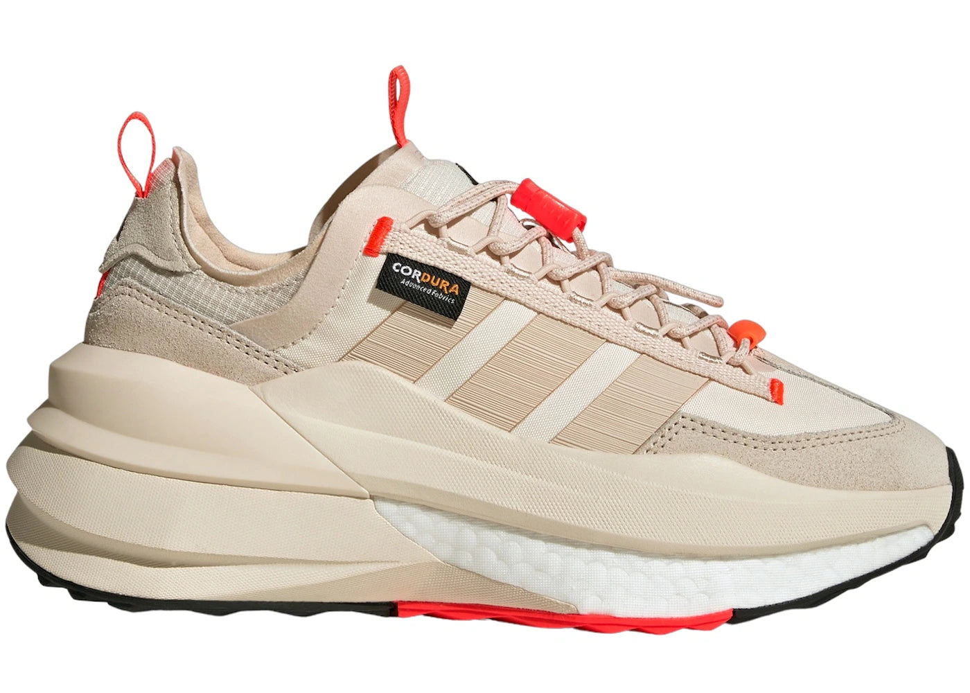 adidas Avryn_X Wonder White Halo Ivory Solar Red (Women's)