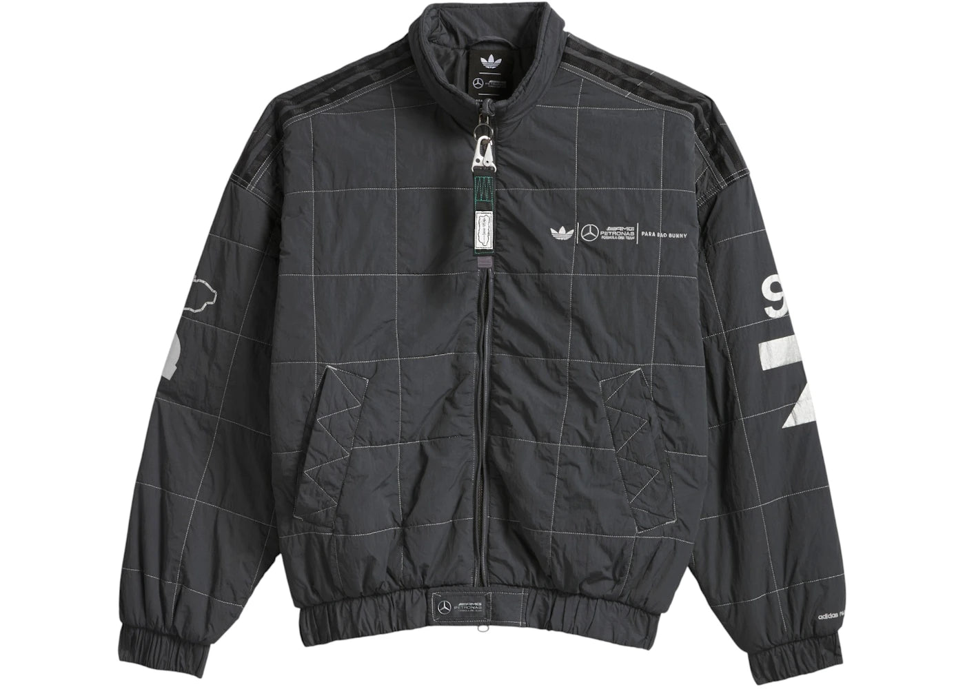 adidas Bad Bunny Mercedes - Amg Petronas Formula Team Jacket Dgh Solid Grey