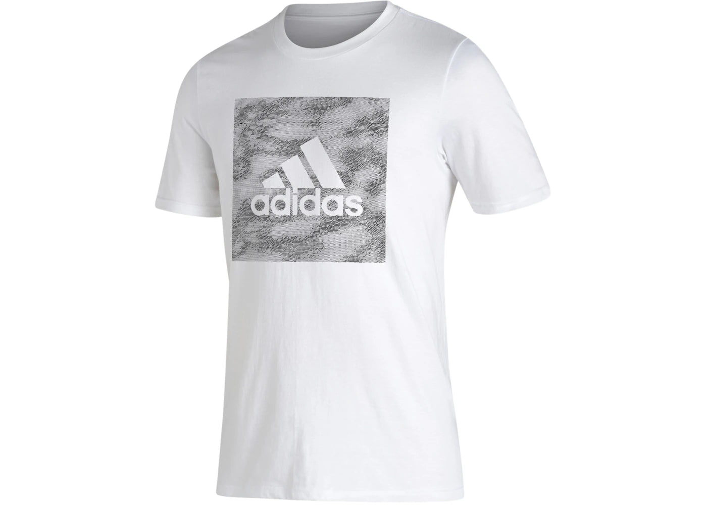 adidas Badge Of Camo Wash Tee White/Branded-Add-M10
