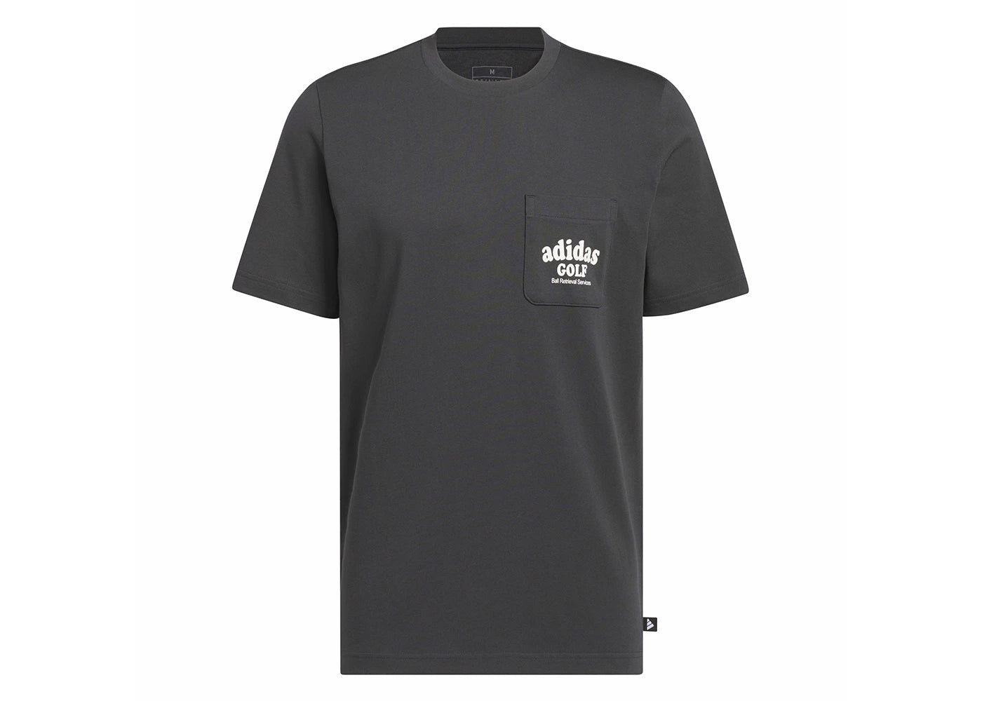 adidas Ball Retrieval Graphic Pocket Tee Carbon