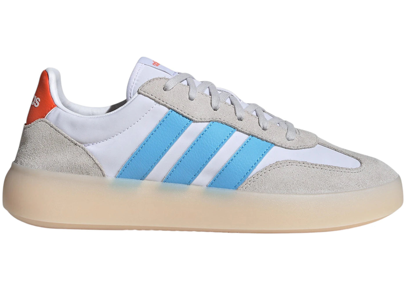adidas Barreda Decode Cloud White Semi Blue Burst Semi Impact Orange