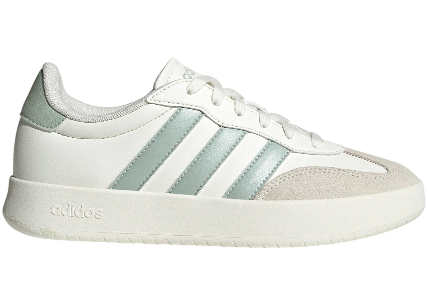 adidas Barreda Off White Linen Green Met. (Women's)