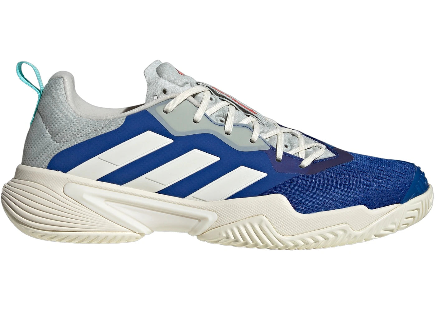 adidas Barricade Royal Blue Off White Bright Red