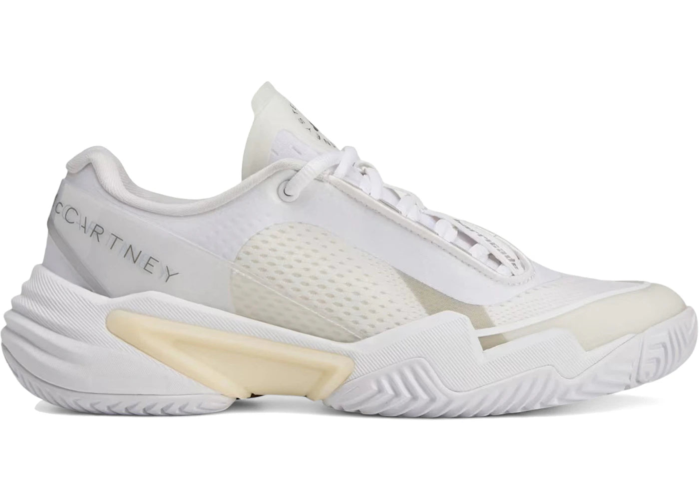 adidas Barricade by Stella McCartney White Almond Milk (Women's)