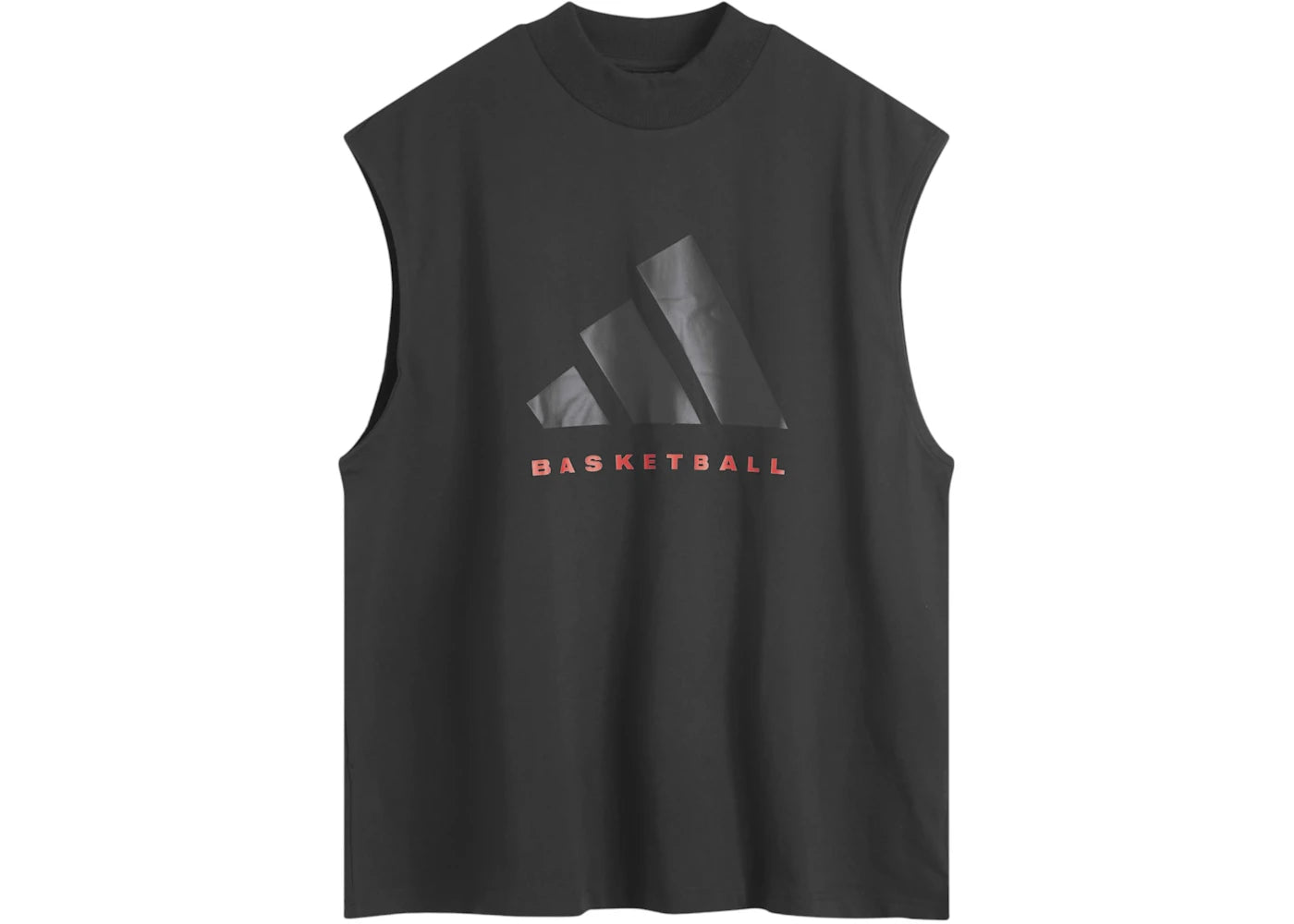 adidas Basketball Sleeveless T-shirt Black