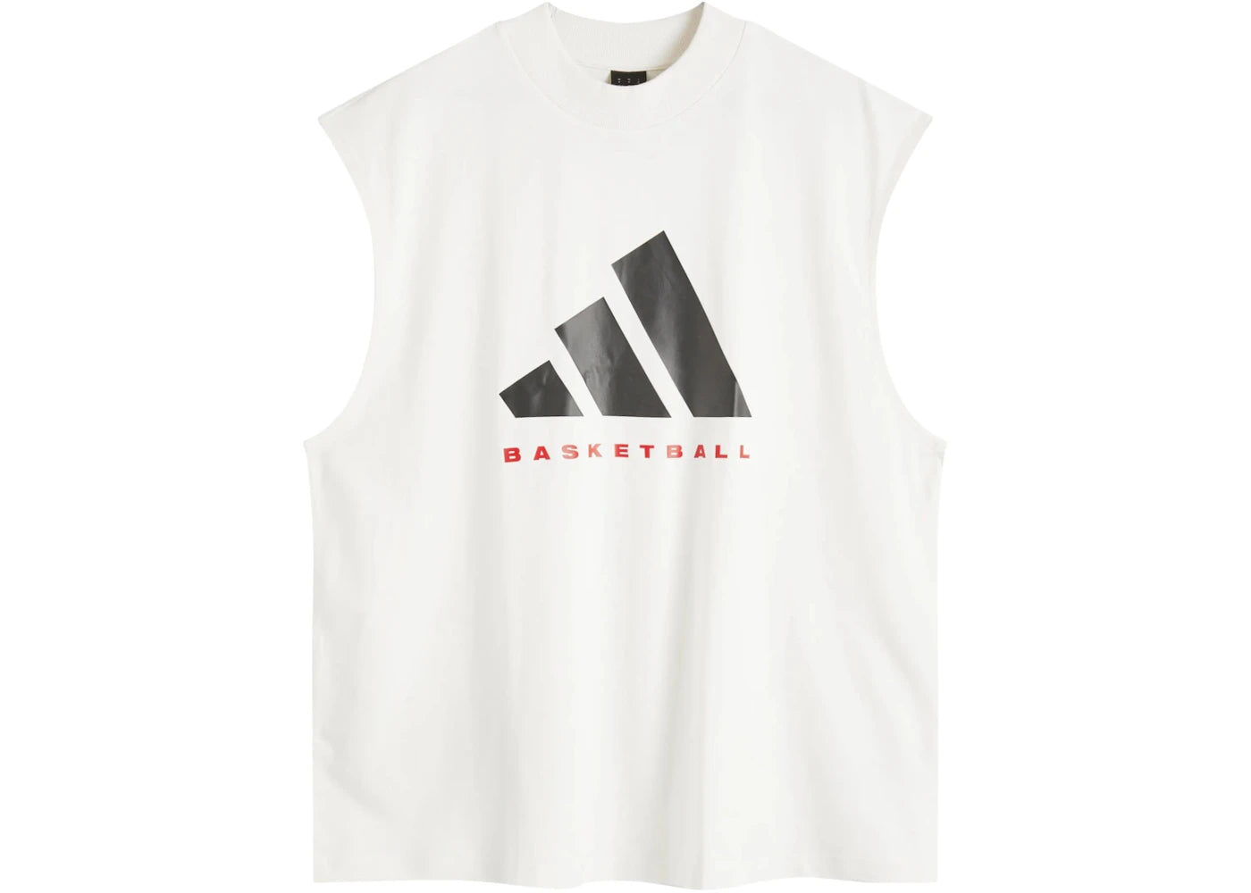 adidas Basketball Sleeveless T-shirt Cloud White F18