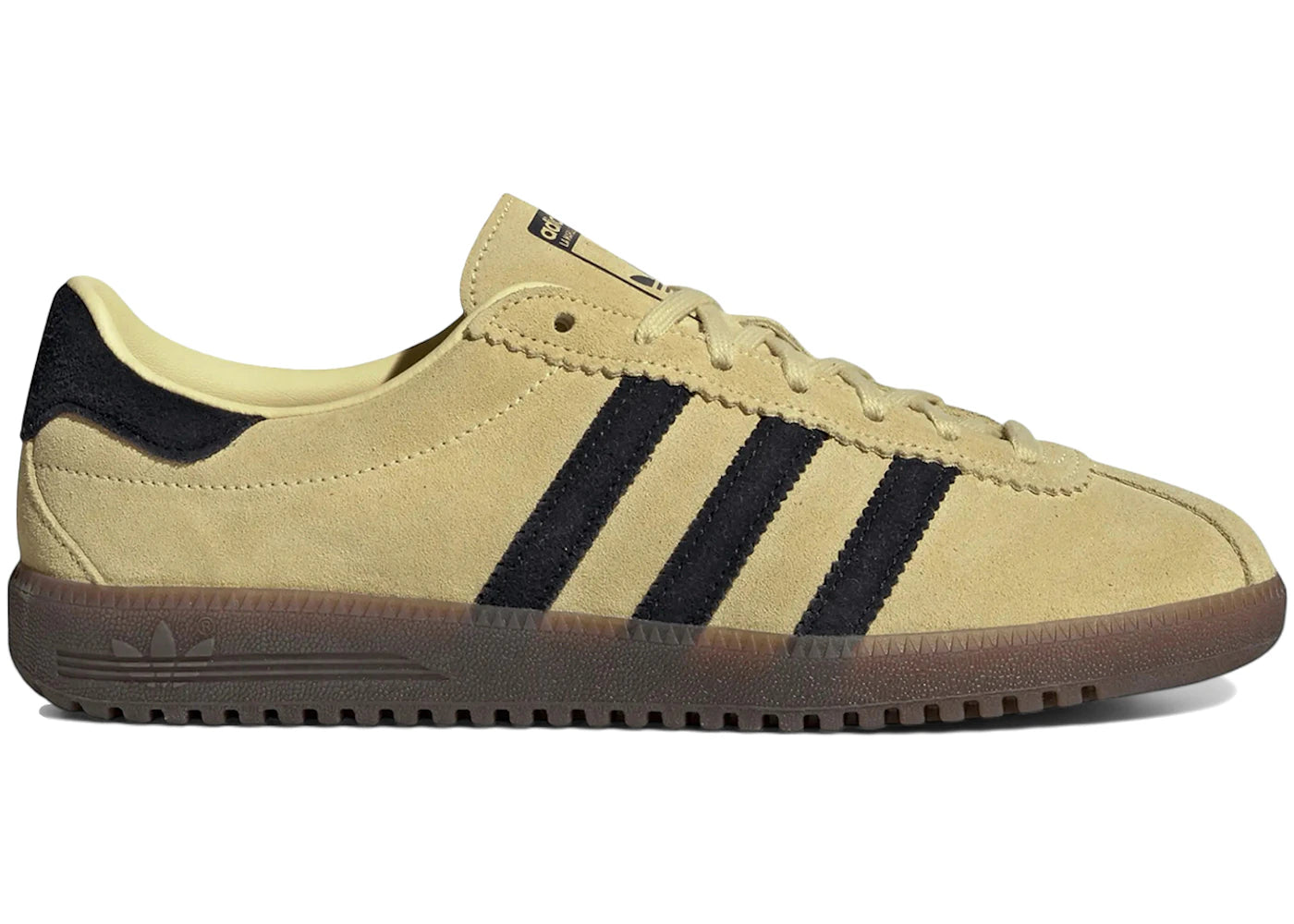 adidas Bermuda Powder Yellow Black (Women's)