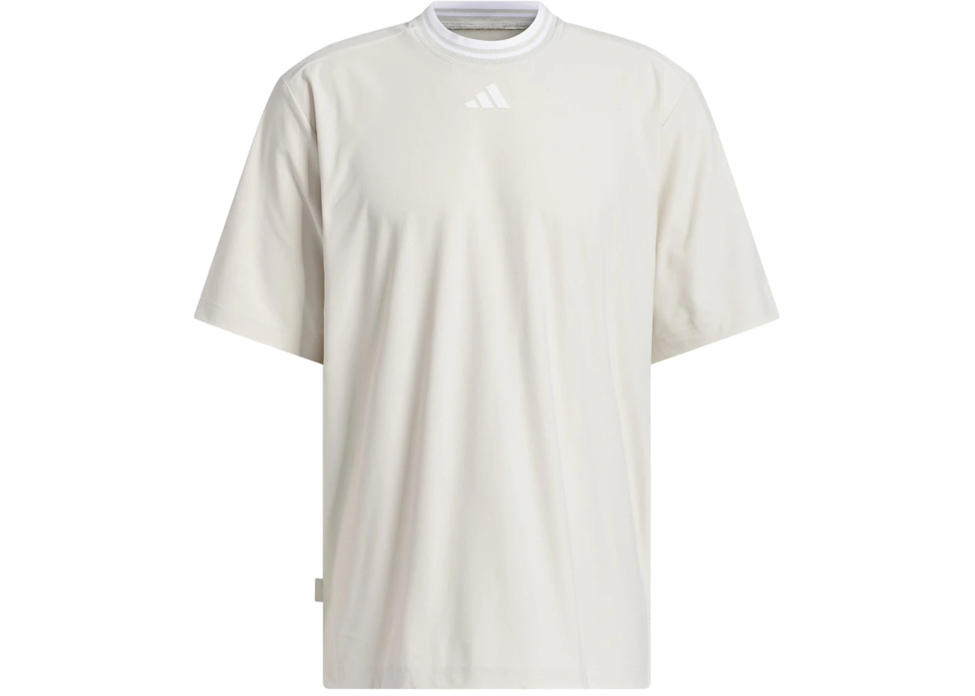adidas Beyond Mock Polo Shirt Alumina