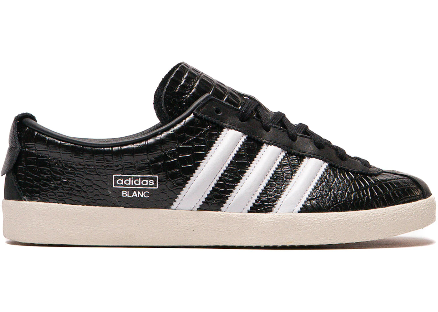 adidas Blanc Black White Crocodile (Women's)