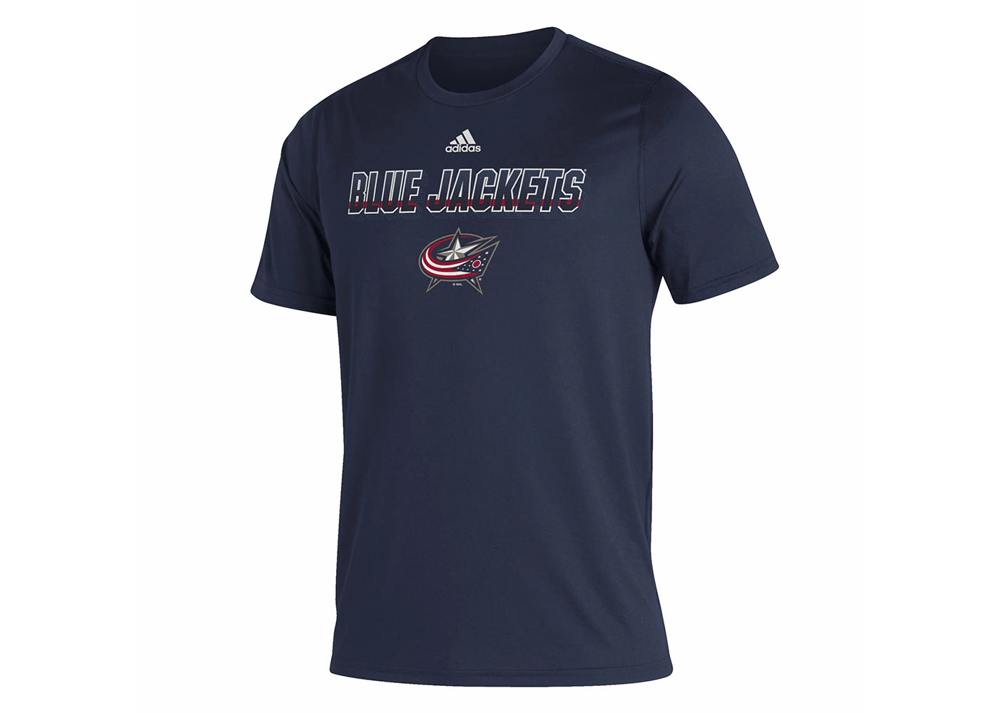 adidas Blue Jackets Tee Collegiate Navy