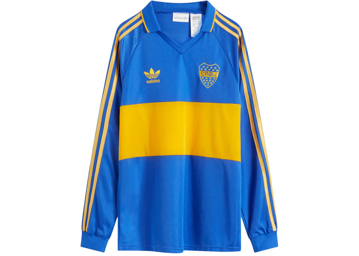 adidas Boca Juniors 93' Jersey Top Hi-Res Blue/Crew Yellow