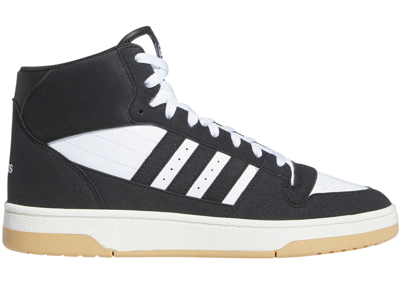 adidas Break Start Mid Core Black Cloud White