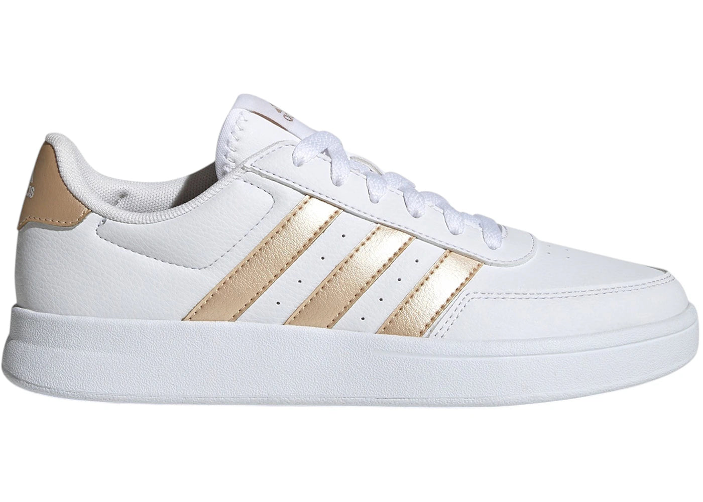adidas Breaknet 2.0 Cloud White Wonder Gold Met. (Women's)