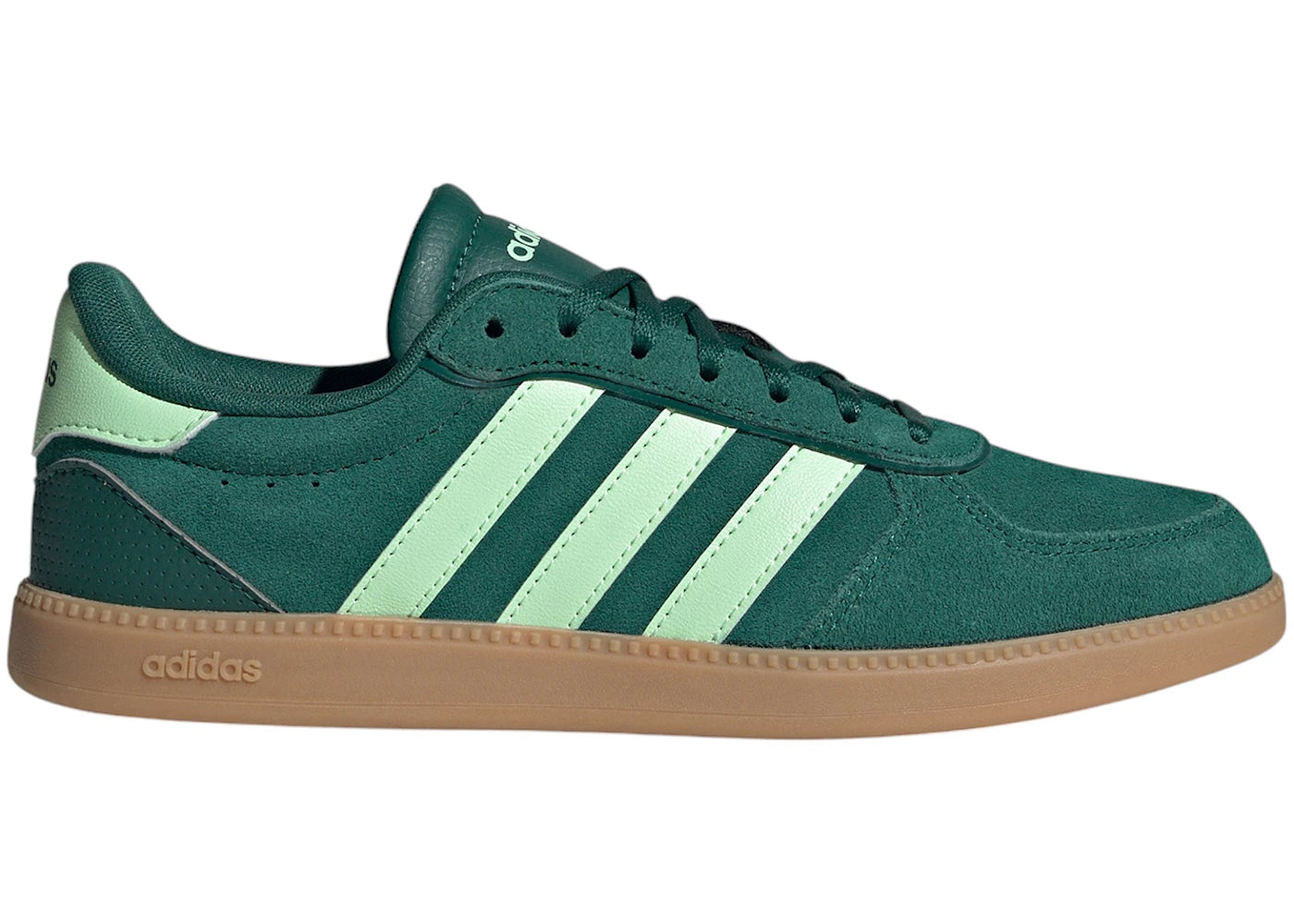 adidas Breaknet Sleek Collegiate Green Cloud White Gum (Women's)