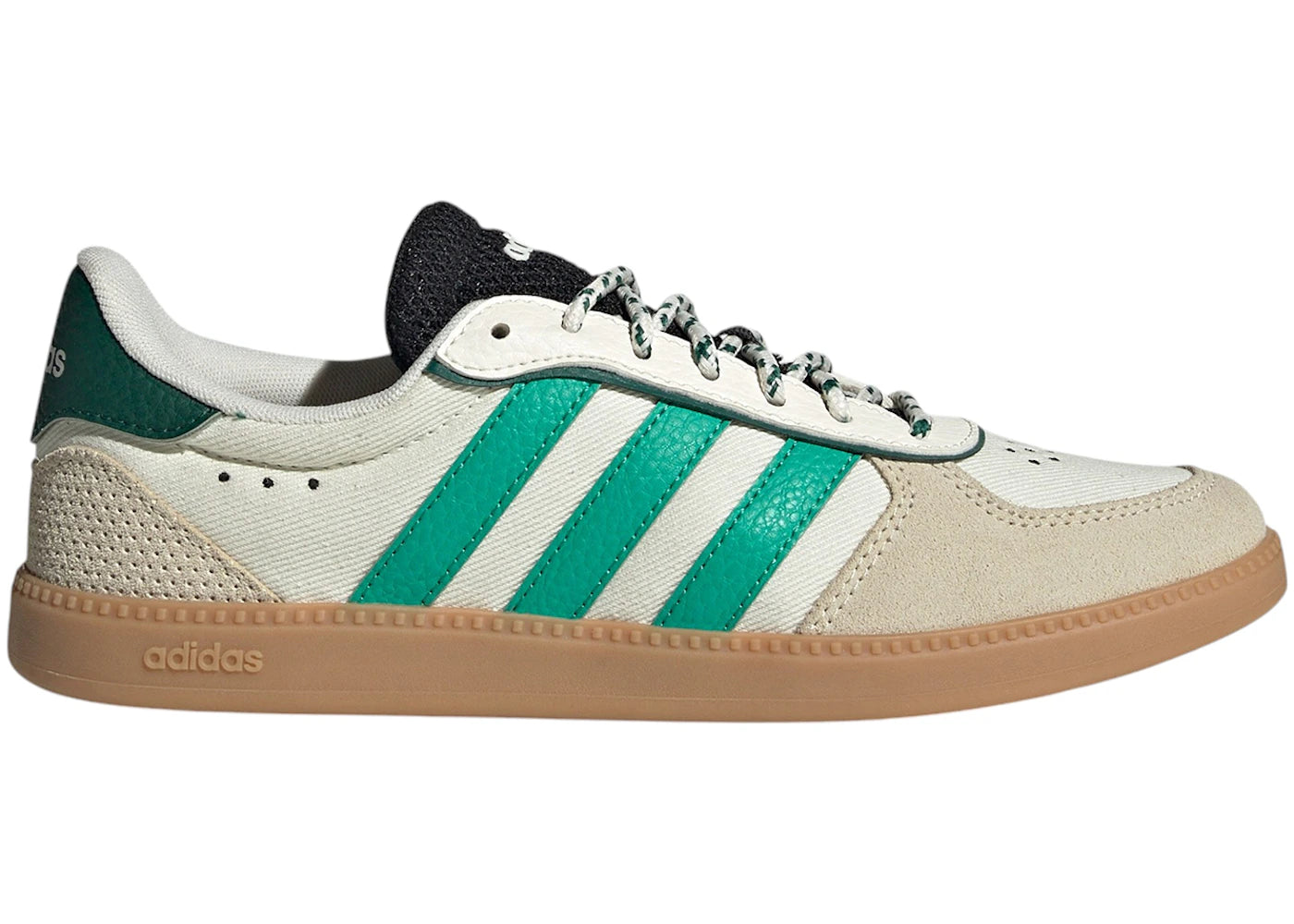 adidas Breaknet Sleek Off White Court Green Core Black (Women's)