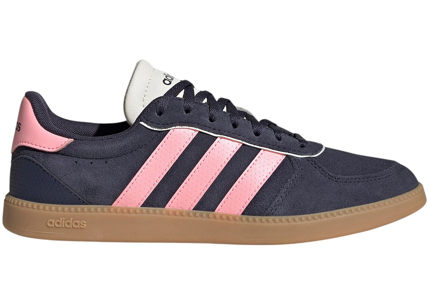 adidas Breaknet Sleek Shadow Navy Pink Spark Off White (Women's)