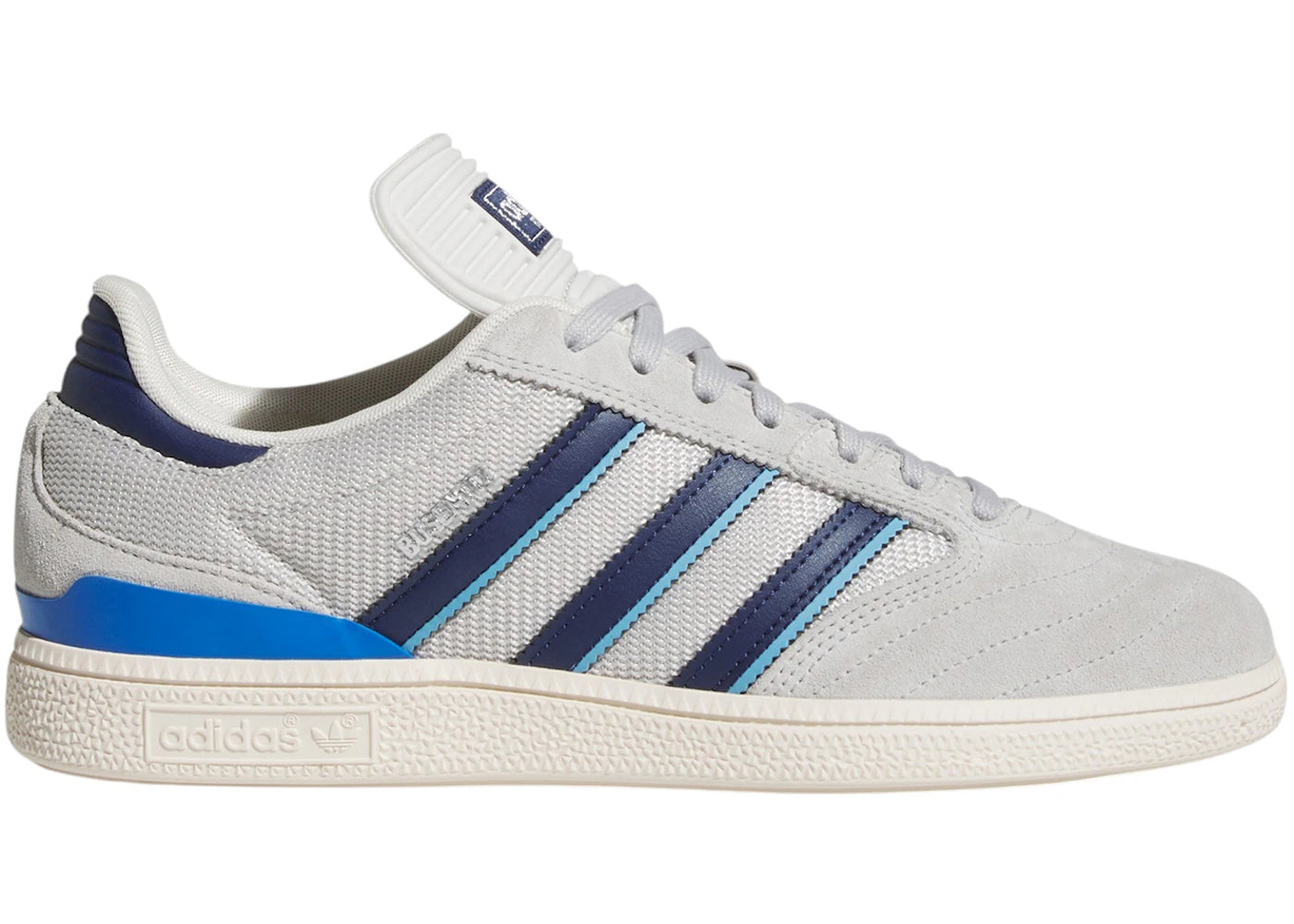 adidas Busenitz Grey Two Dark Blue Chalk White