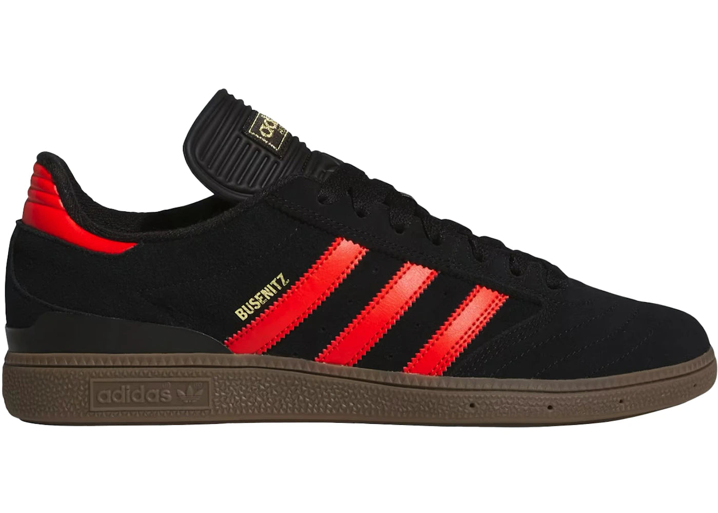 adidas Busenitz Pro Black Red Gum