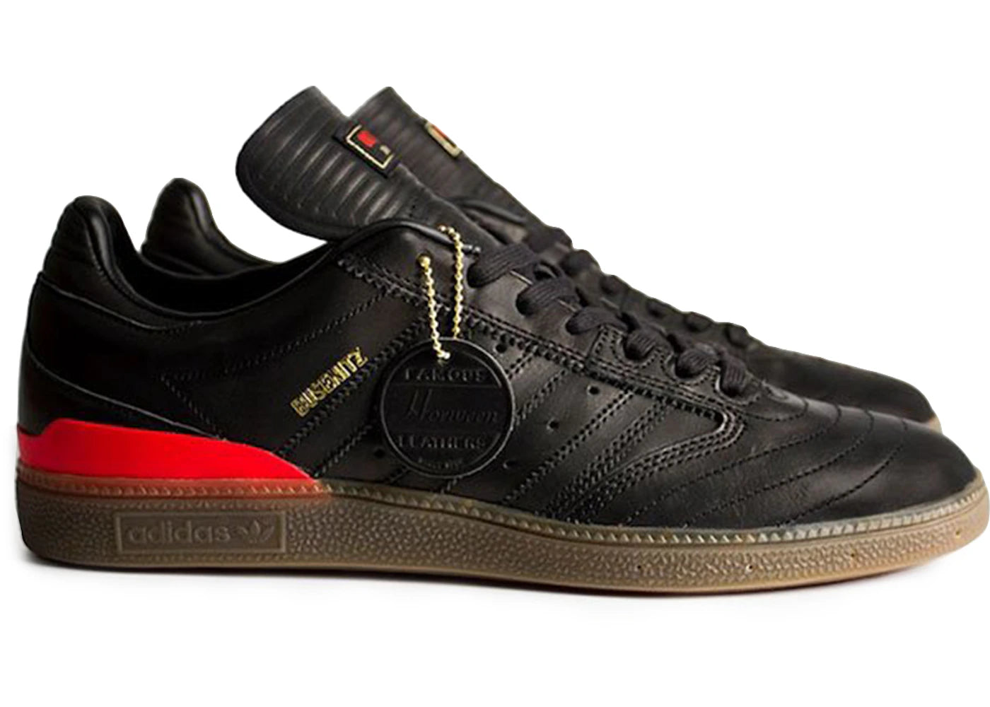 adidas Busenitz Pro Core Black Scarlet Gold Met (Friends & Family)