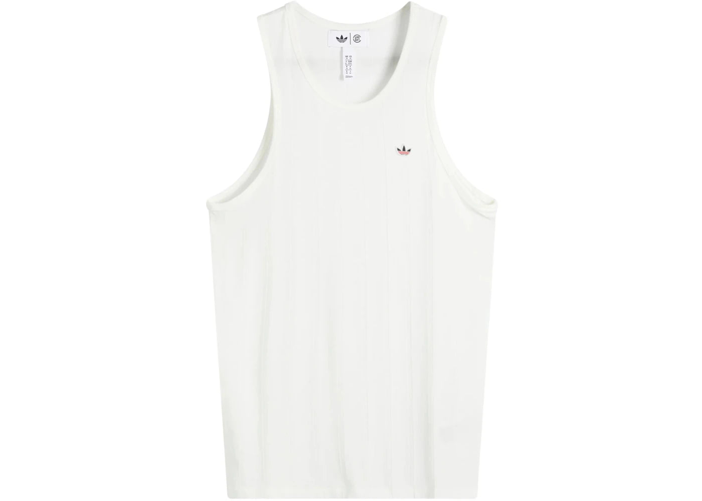 adidas CLOT by EC Ribbed Tank Core White – Side Kicks