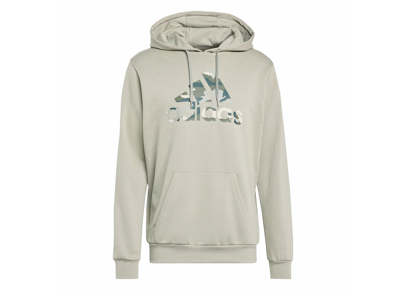 adidas Camo Graphic Hoodie Silver Pebble