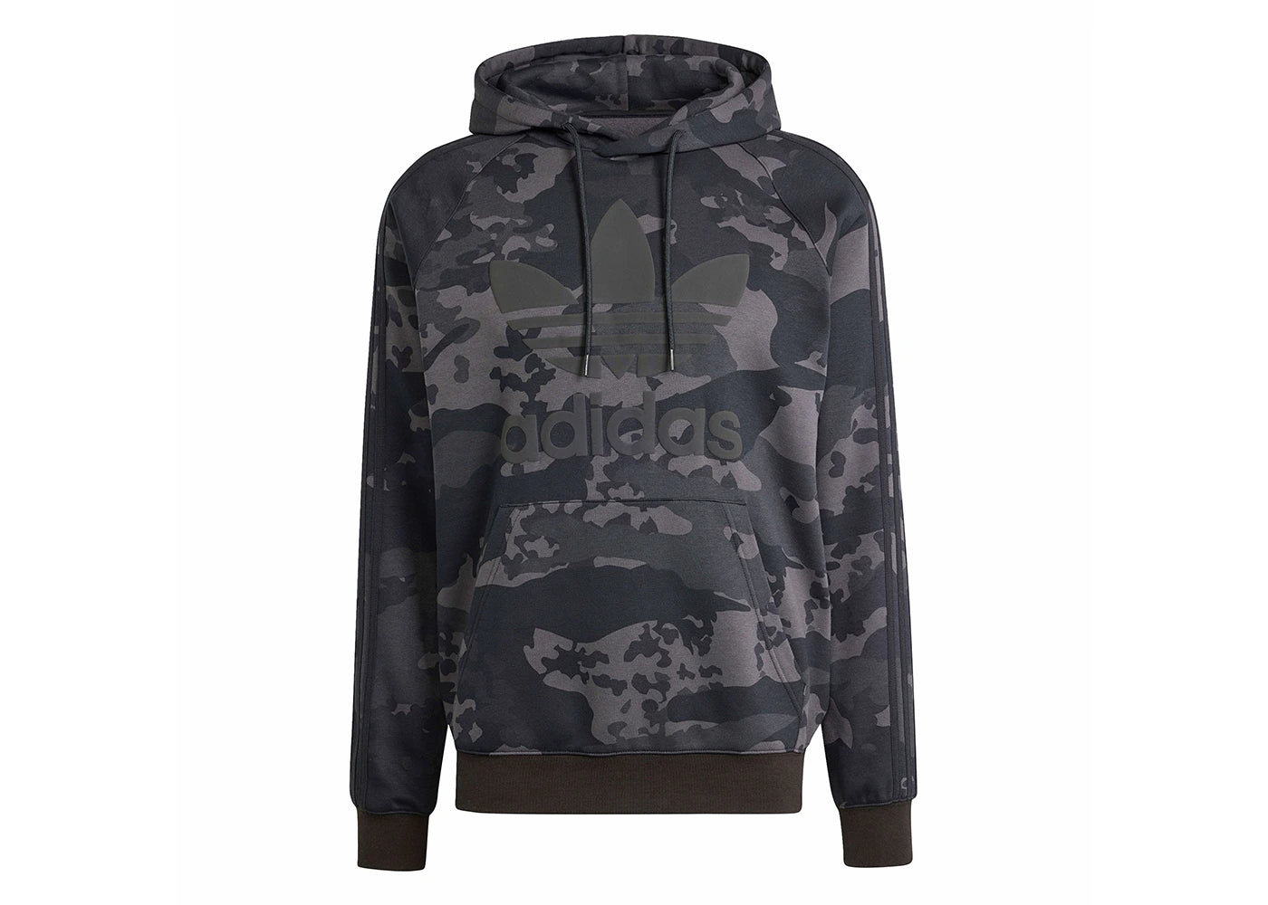 adidas Camo Hoodie Black