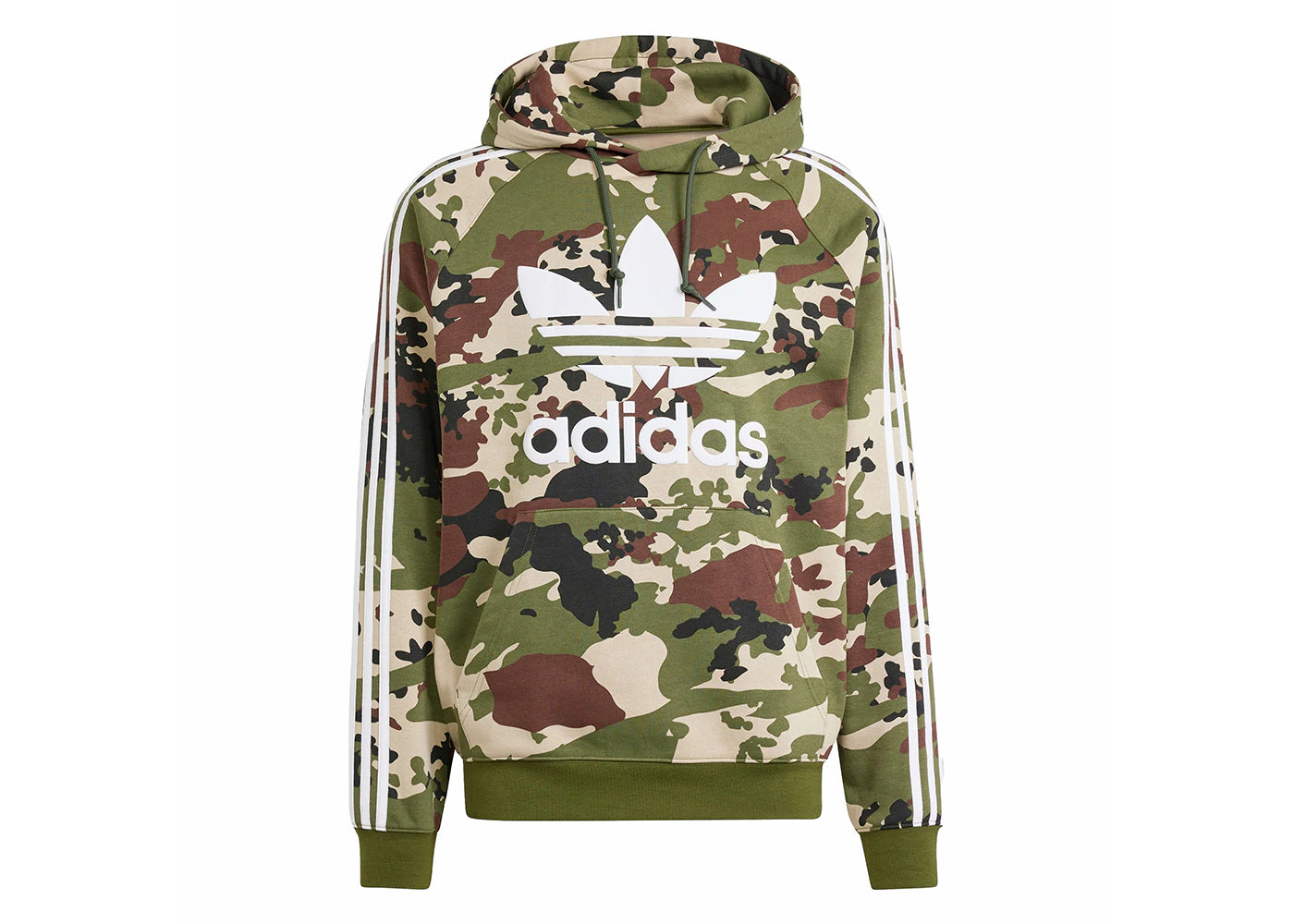 adidas Camo Hoodie Wild Pine