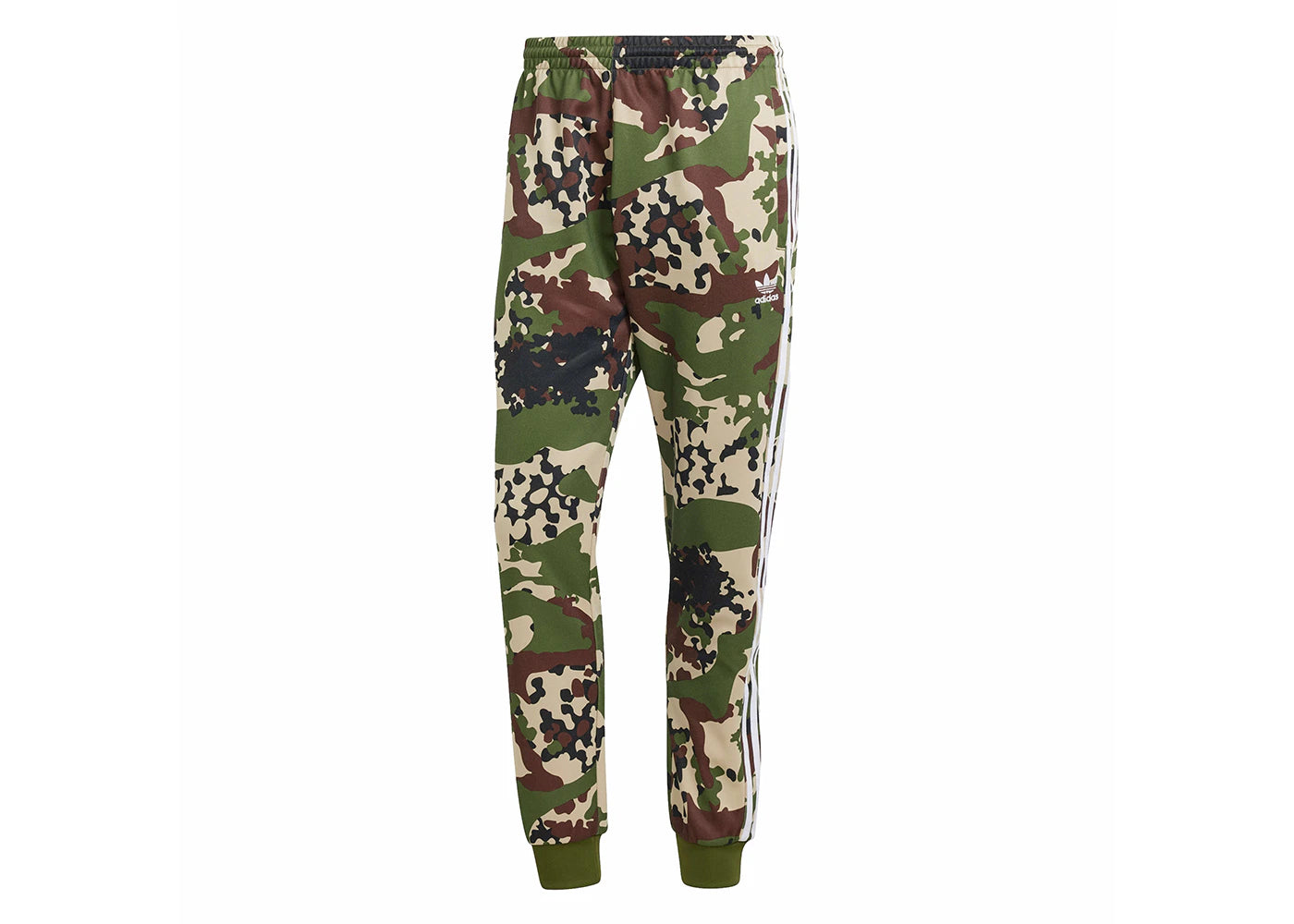 adidas Camo SSTR Track Pants Wild Pine