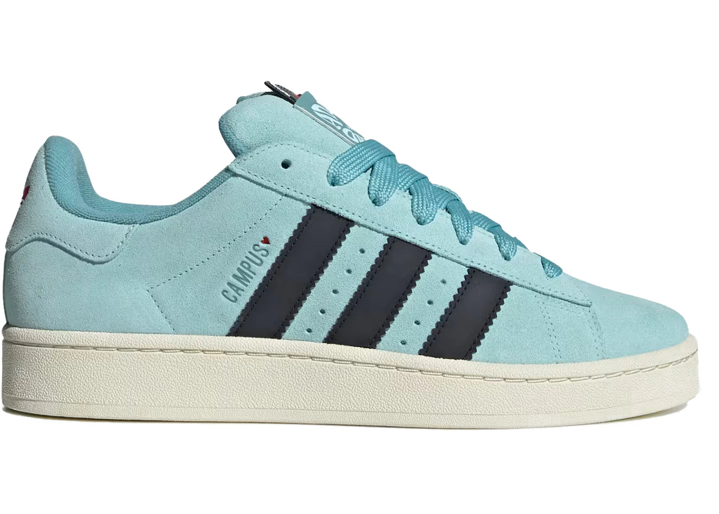 adidas Campus 00s Core Black Semi Flash Aqua