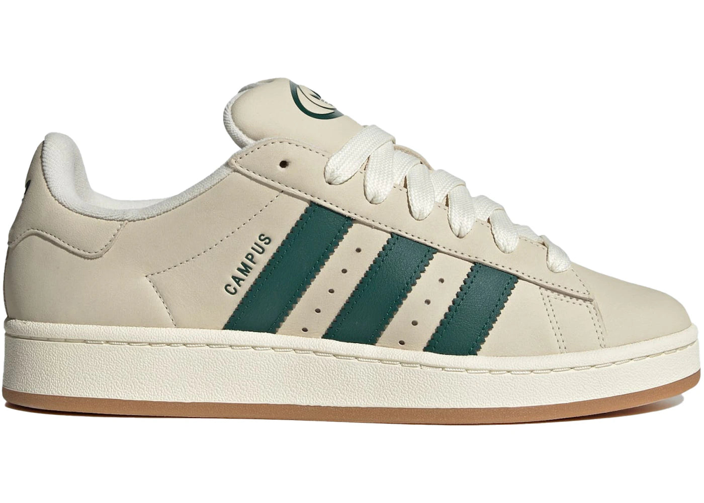 adidas Campus 00s Cream White Collegiate Green