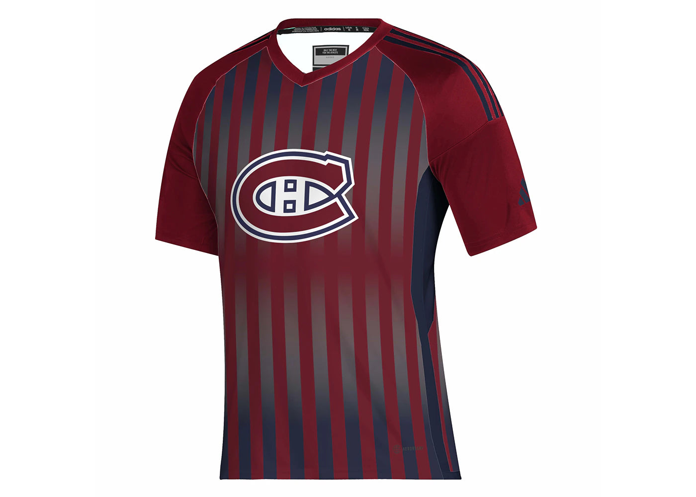 adidas Canadiens Hockey Tee Team Power Red/Team Navy