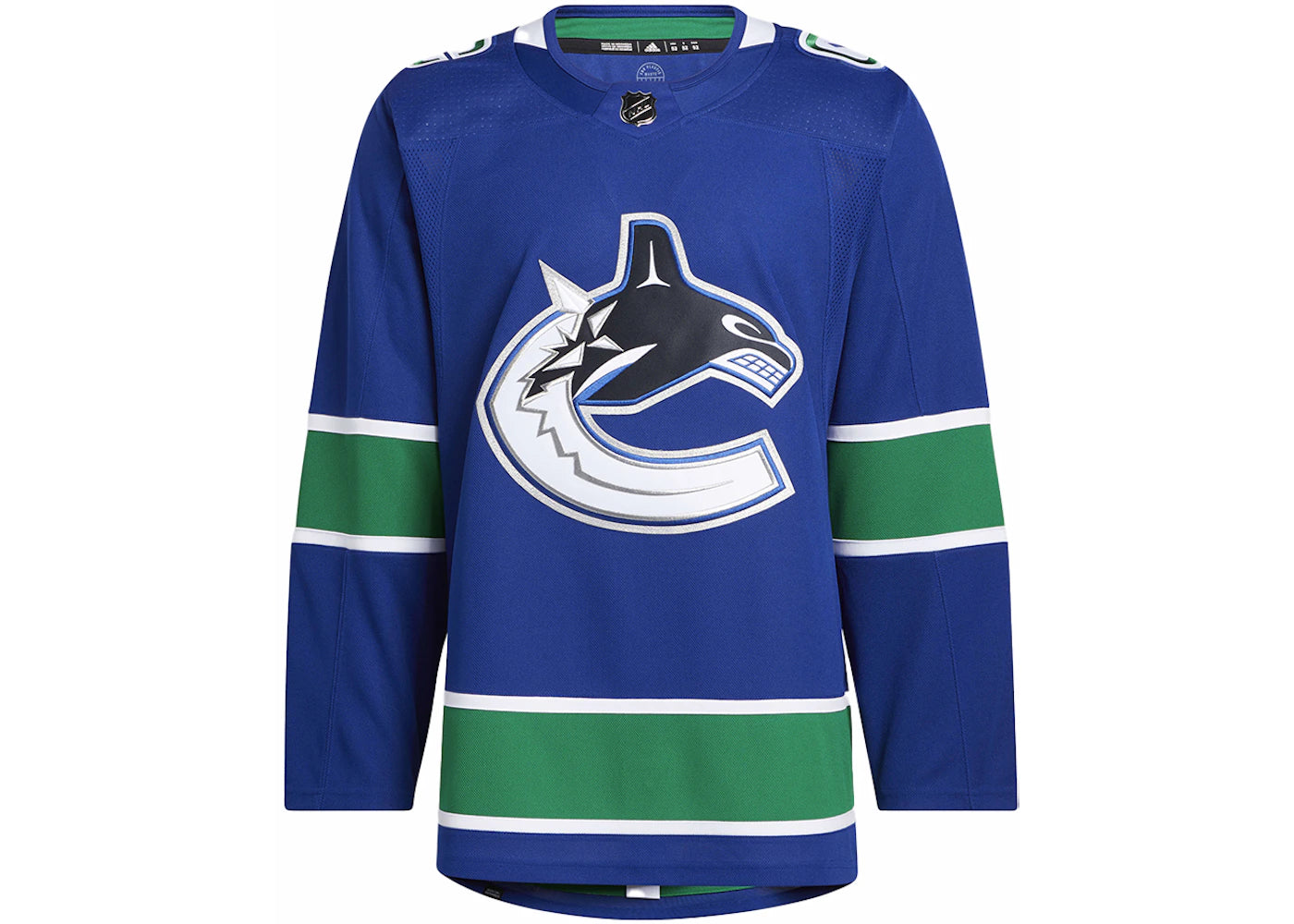adidas Canucks Home Authentic Jersey Royal Blue