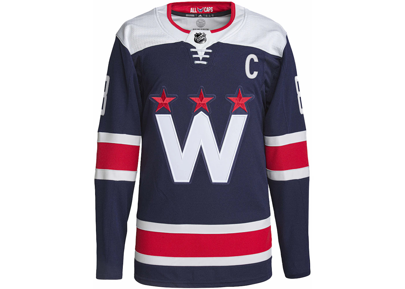 adidas Capitals Ovechkin Third Authentic Pro Jersey Navy