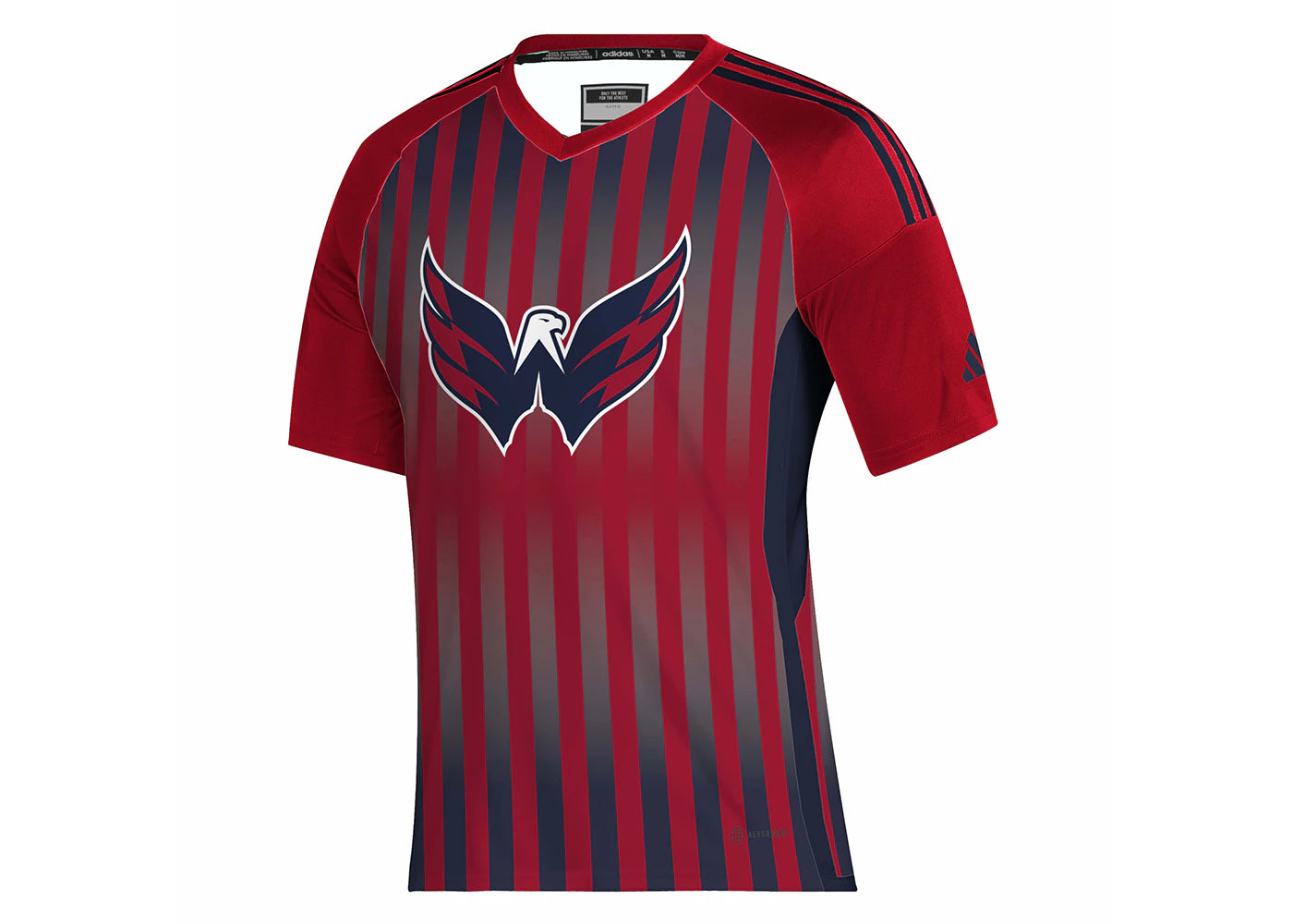 adidas Capitals Soccer Tee Red/Team Navy/Multi