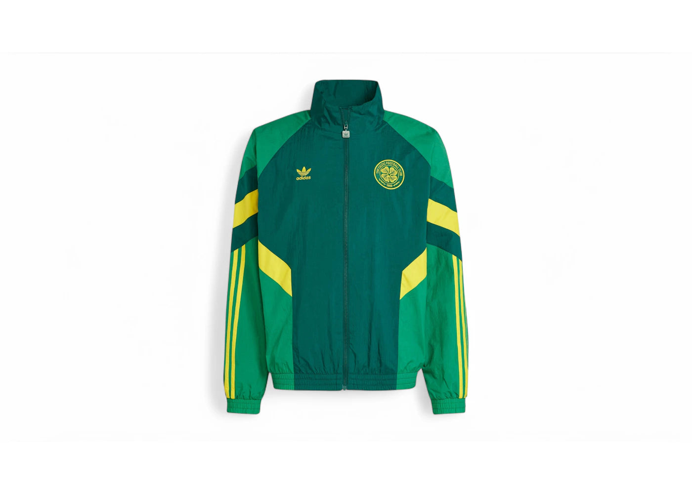adidas Celtic FC Track Top Team Green/Team Dark Green